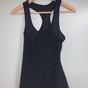 Black mesh tank